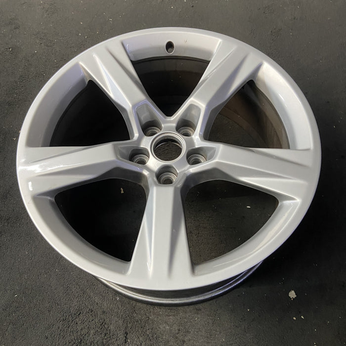 20" CAMARO 16-17 20x8.5, 5 solid spoke, silver Original OEM Wheel Rim - View 8