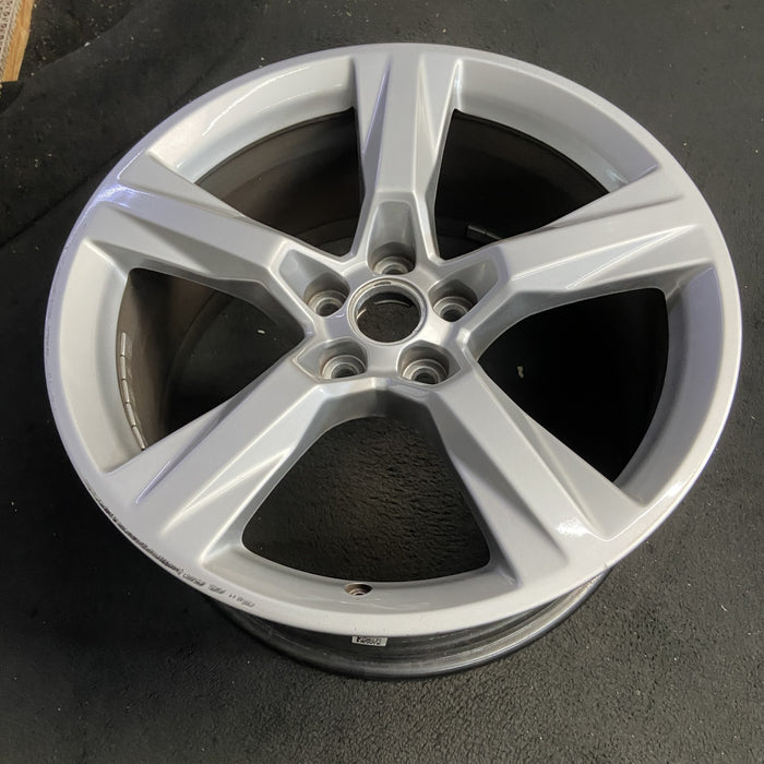 20" CAMARO 16-17 20x9.5, 5 solid spoke, silver Original OEM Wheel Rim - View 7