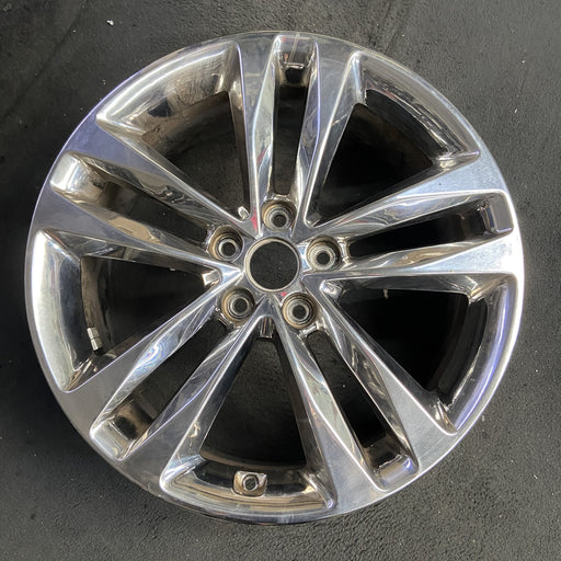 19" SORENTO 14-15 19x7.5 , chrome finish, V shape large opening, w/o Original - Additional View