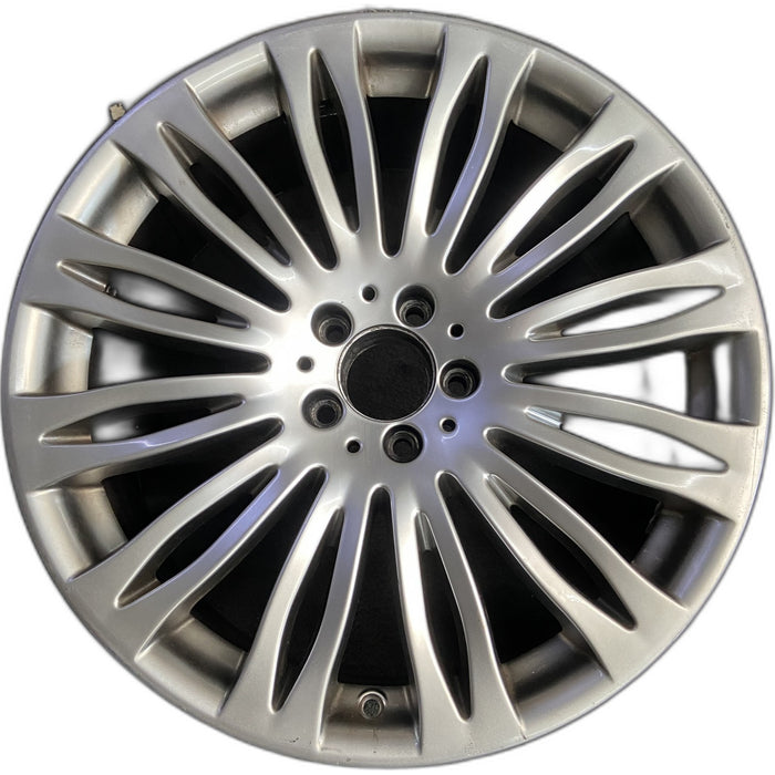 20" MERCEDES S-CLASS 15 222 Type; , S400, 20x8.5, 24 spoke Original OEM Wheel - Front View