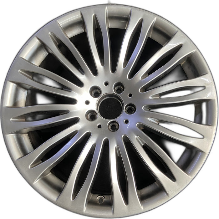 20" MERCEDES S-CLASS 15 222 Type; , S400, 20x9.5, 24 spoke Original OEM Wheel - Front View
