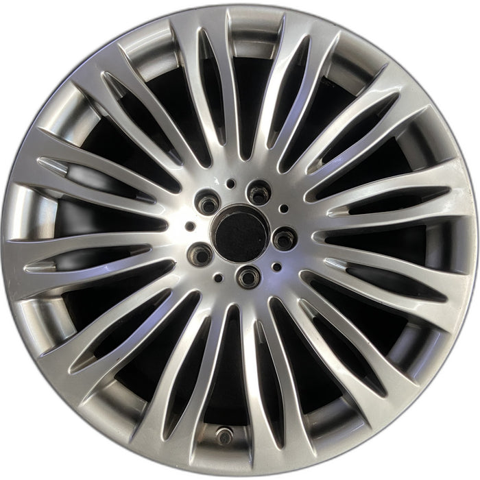 20" MERCEDES S-CLASS 15 222 Type; , S400, 20x9.5, 24 spoke Original OEM Wheel - Front View