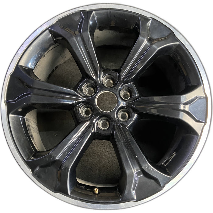 22" EXPEDITION 22-24 22x9.5, 6 spoke, black Original OEM Wheel Rim - Front View
