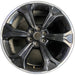 22" EXPEDITION 22-24 22x9.5, 6 spoke, black Original OEM Wheel Rim - Front View