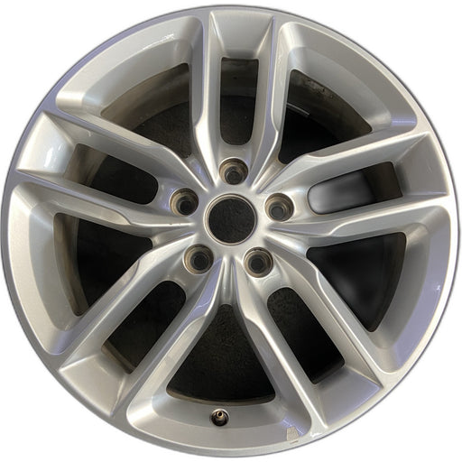 20" DURANGO 21 20x8, , double spoke, silver Original OEM Wheel Rim - Front View