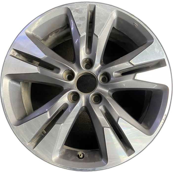 18" CROSSTOUR 13-15 18x7 Original OEM Wheel Rim - Front View