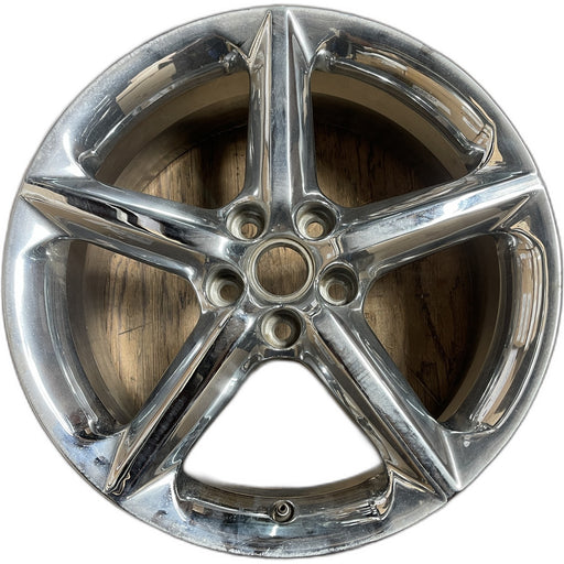 18" SKY 07-10 , 5 spoke, straight, chrome Original OEM Wheel Rim - Front View
