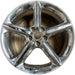 18" SKY 07-10 , 5 spoke, straight, chrome Original OEM Wheel Rim - Front View