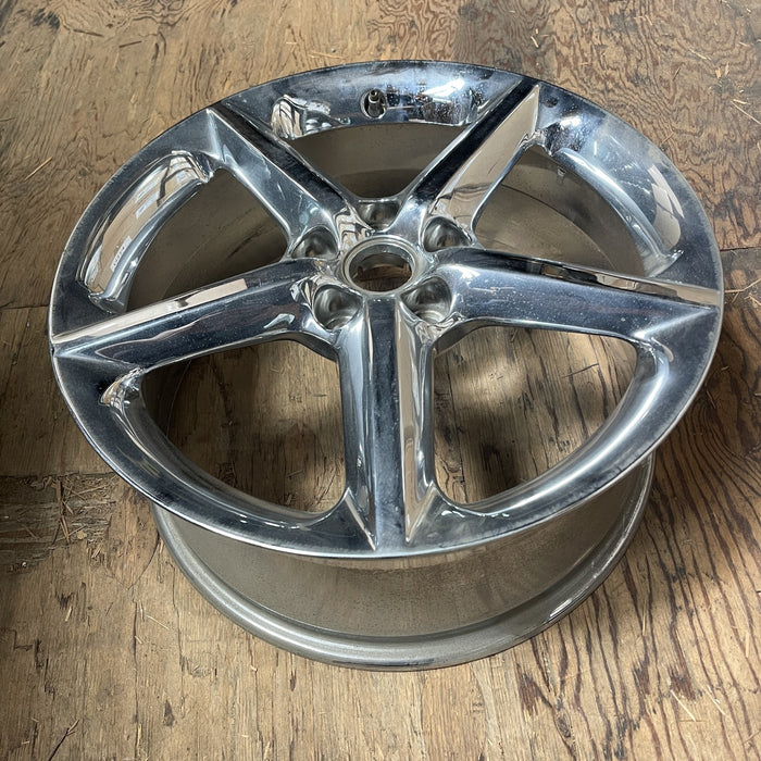 18" SKY 07-10 , 5 spoke, straight, chrome Original OEM Wheel Rim - View 8