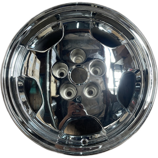 16" GRAND CHEROKEE 97 16x7 , 5 wide flat spoke Original OEM Wheel Rim - Front View