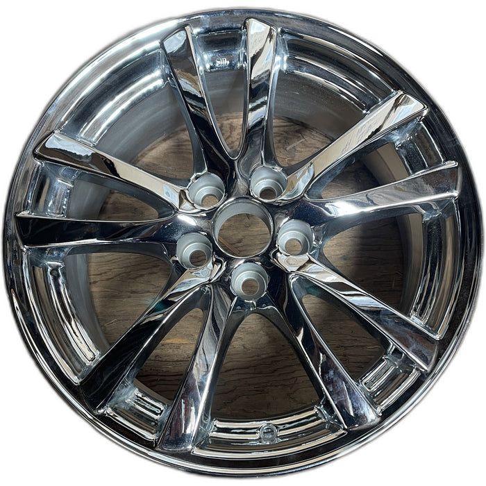 18" LEXUS IS250 08 18x8.5 , 5 double spoke Original OEM Wheel Rim - Front View