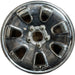 17" GRAND CHEROKEE 01 aluminum, 17x7.5, 7 spoke Original OEM Wheel Rim - Front View
