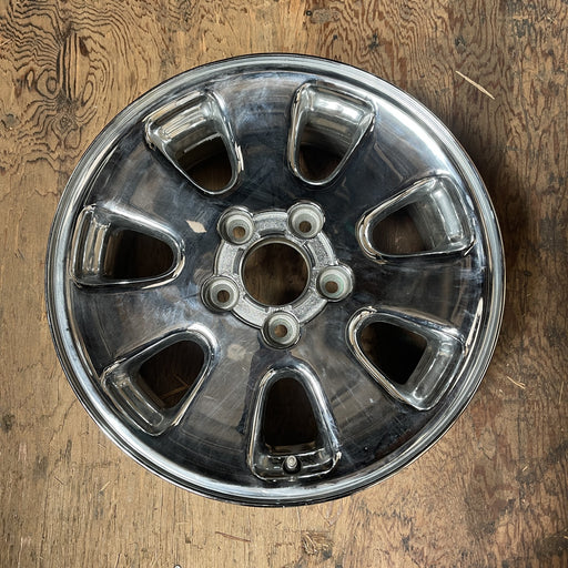 17" GRAND CHEROKEE 01 aluminum, 17x7.5, 7 spoke Original OEM Wheel Rim - Additional View
