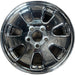 17" GRAND CHEROKEE 01 aluminum, 17x7.5, 7 spoke Original OEM Wheel Rim - Front View