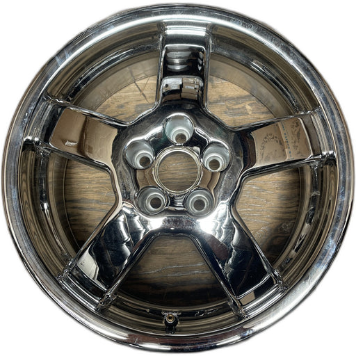 16" BEETLE 03-04 16x6.5, alloy, 5 spoke Original OEM Wheel Rim - Front View