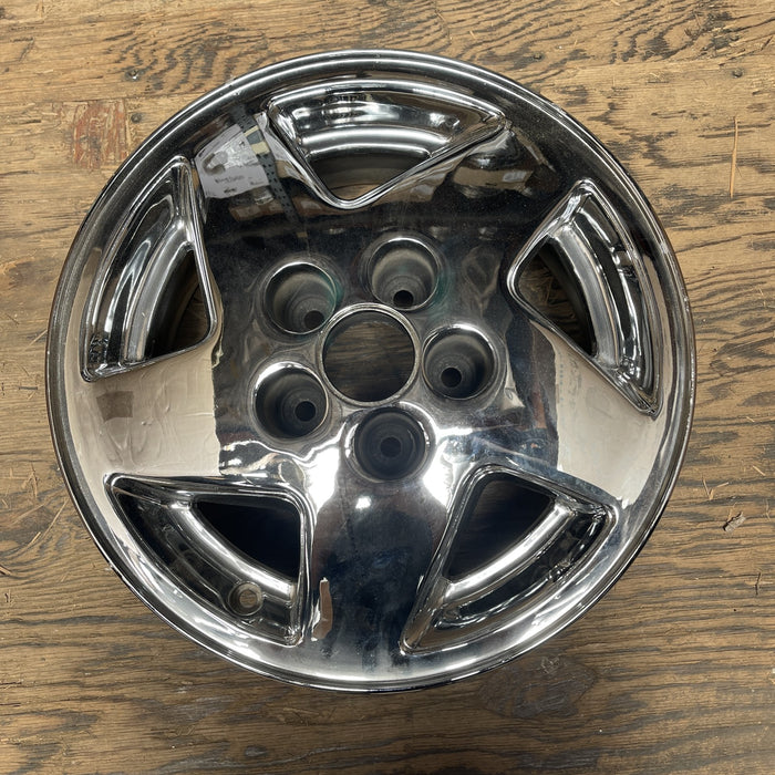 15" GRAND CHEROKEE 93-95 15x7, aluminum, 5 spoke Original OEM Wheel Rim - Additional View