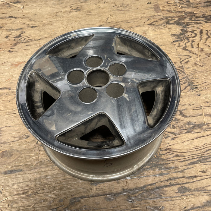15" GRAND CHEROKEE 93-95 15x7, aluminum, 5 spoke Original OEM Wheel Rim - View 7