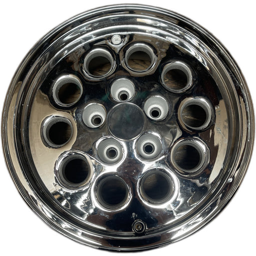 15" CHEROKEE 92 15x7, aluminum, 10 hole Original OEM Wheel Rim - Front View