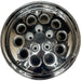 15" CHEROKEE 92 15x7, aluminum, 10 hole Original OEM Wheel Rim - Front View