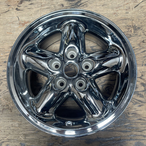 15" CHEROKEE 96 15x7, aluminum, 5 spoke Original OEM Wheel Rim - Additional View