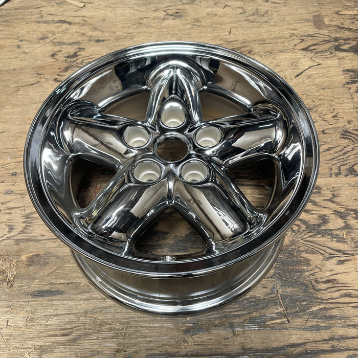 15" CHEROKEE 96 15x7, aluminum, 5 spoke Original OEM Wheel Rim - View 7