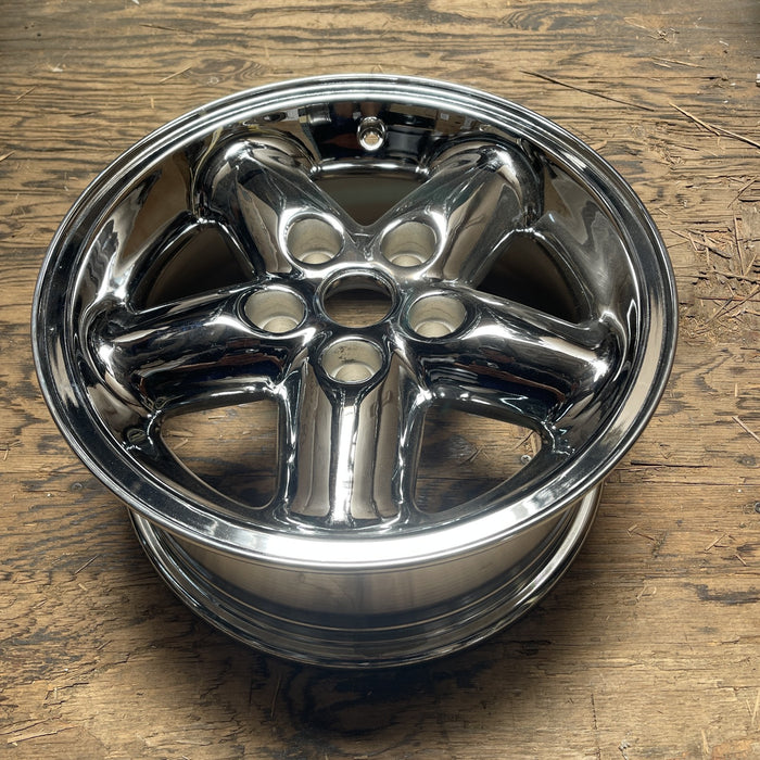 15" CHEROKEE 96 15x7, aluminum, 5 spoke Original OEM Wheel Rim - View 8