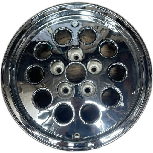 15" CHEROKEE 92 15x7, aluminum, 10 hole Original OEM Wheel Rim - Front View