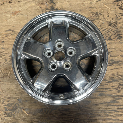 16" LIBERTY 02 , aluminum, 5 spoke, w/o dimple spoke tab; face Original OEM - Additional View