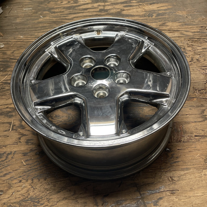 16" LIBERTY 02 , aluminum, 5 spoke, w/o dimple spoke tab; face Original OEM - View 8