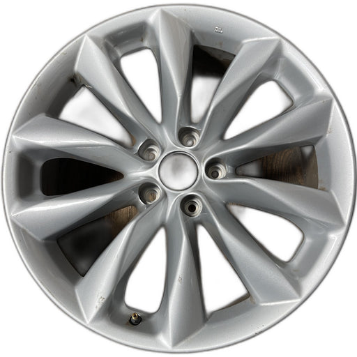 19" INFINITI QX50 19-22 19x7.5 , silver Original OEM Wheel Rim - Front View