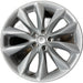 19" INFINITI QX50 19-22 19x7.5 , silver Original OEM Wheel Rim - Front View