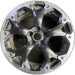 17" XV CROSSTREK 21 17x7 , machined face, dark gray pockets Original OEM Wheel - Front View