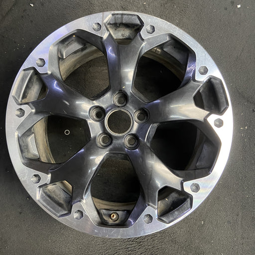 17" XV CROSSTREK 21 17x7 , machined face, dark gray pockets Original OEM Wheel - Additional View