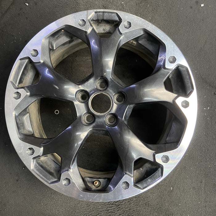 17" XV CROSSTREK 21 17x7 , machined face, dark gray pockets Original OEM Wheel - Additional View