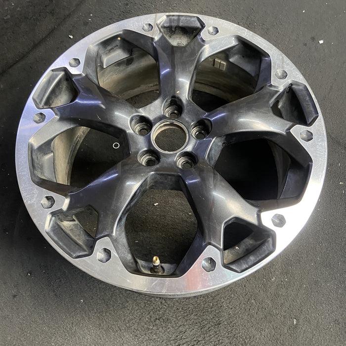 17" XV CROSSTREK 21 17x7 , machined face, dark gray pockets Original OEM Wheel - View 7