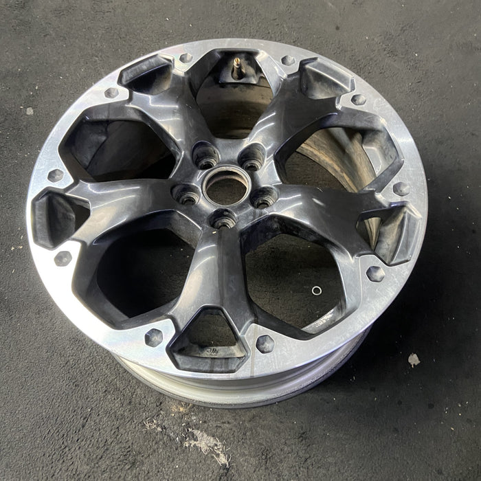 17" XV CROSSTREK 21 17x7 , machined face, dark gray pockets Original OEM Wheel - View 8