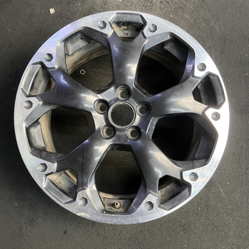 17" XV CROSSTREK 21 17x7 , machined face, dark gray pockets Original OEM Wheel - Additional View