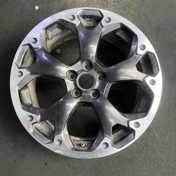 17" XV CROSSTREK 21 17x7 , machined face, dark gray pockets Original OEM Wheel - Additional View