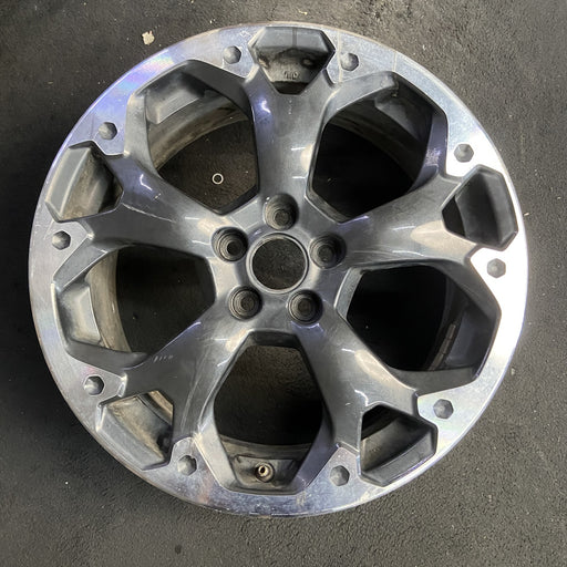 17" XV CROSSTREK 21 17x7 , machined face, dark gray pockets Original OEM Wheel - Additional View