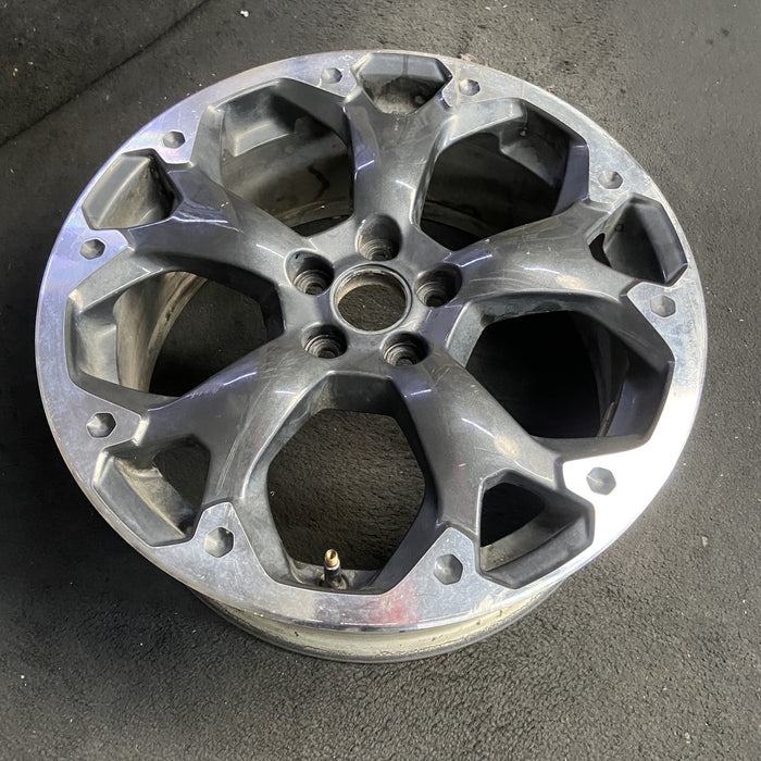 17" XV CROSSTREK 21 17x7 , machined face, dark gray pockets Original OEM Wheel - View 7