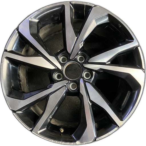 18" CIVIC 17-18 18x8 , w/o outer red accent; Hatchback, 10 spoke Original OEM - Front View