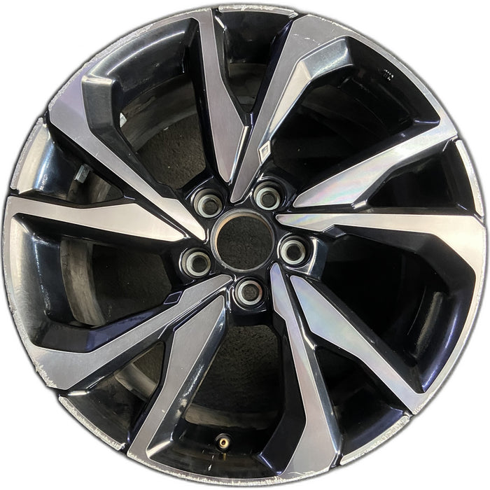 18" CIVIC 17-18 18x8 , w/o outer red accent; Hatchback, 10 spoke Original OEM - Front View