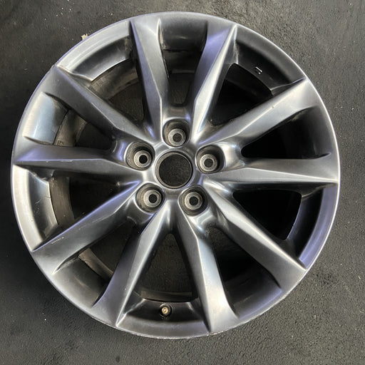 18" MAZDA 3 17-18 18x7 , dark silver Original OEM Wheel Rim - Additional View