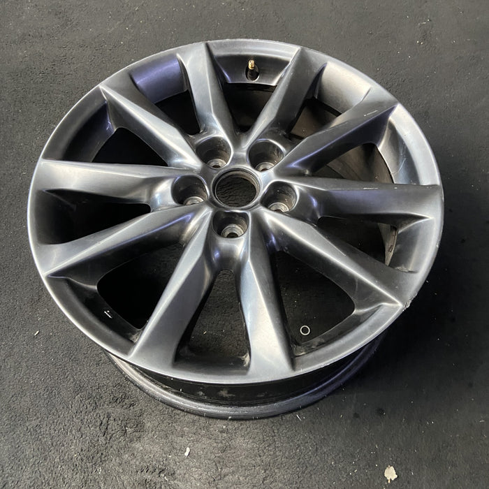 18" MAZDA 3 17-18 18x7 , dark silver Original OEM Wheel Rim - View 8
