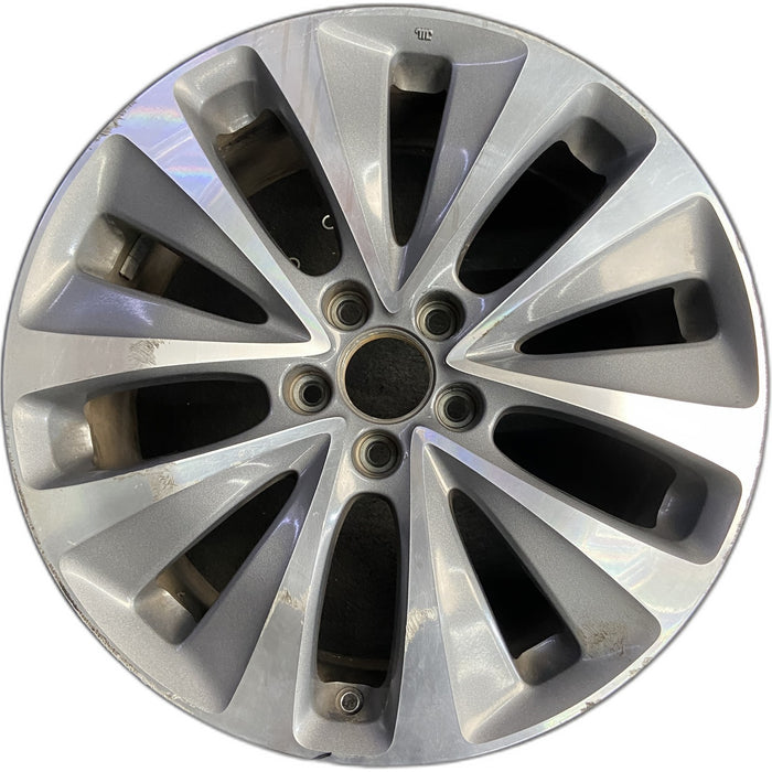 19" MDX 14-16 19x8 , , 10 spoke, w/o chrome Original OEM Wheel Rim - Front View