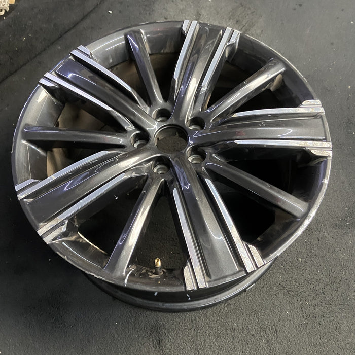 20" INFINITI QX50 21-22 20x8.5, 10 spoke, machined black Original OEM Wheel Rim - View 7
