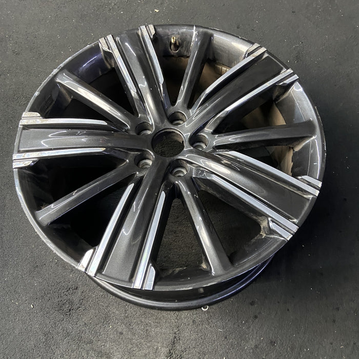 20" INFINITI QX50 21-22 20x8.5, 10 spoke, machined black Original OEM Wheel Rim - View 8