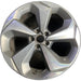 19" ACCORD 18-20 19x8.5 , 5 spoke, single spoke Original OEM Wheel Rim - Front View