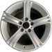 17" BMW 320i 12-13 , 17x7.5 , 5 spoke, triple edge spoke Original OEM Wheel Rim - Front View