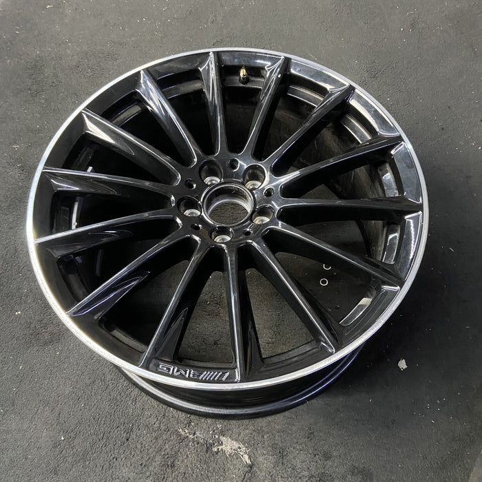 20" MERCEDES S-CLASS 24-26 223 Type , S500, 20x9, 14 spoke, machined black - View 8